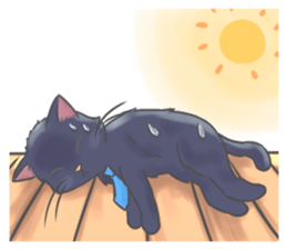 friendly cat&dog sticker #9474516