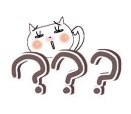 Colorful cat 2 sticker #9474632