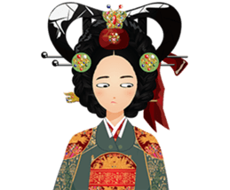 Queen of Joseon sticker #9475861