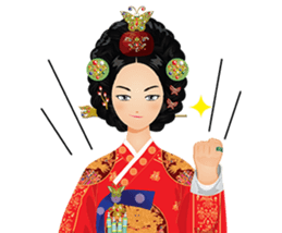 Queen of Joseon sticker #9475871