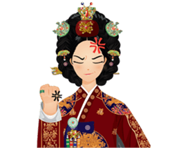 Queen of Joseon sticker #9475879