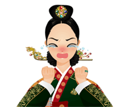 Queen of Joseon sticker #9475881
