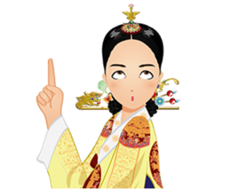 Queen of Joseon sticker #9475889