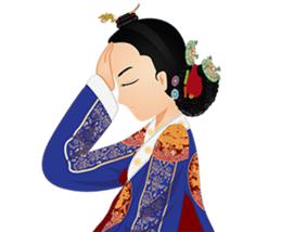 Queen of Joseon sticker #9475893