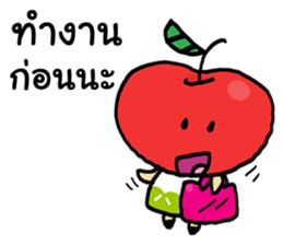 Mango and Apple 2 sticker #9476004