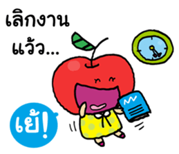 Mango and Apple 2 sticker #9476005