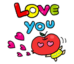 Mango and Apple 2 sticker #9476009