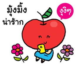 Mango and Apple 2 sticker #9476013