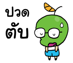 Mango and Apple 2 sticker #9476014