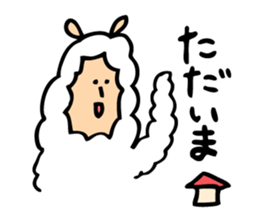 The Alpaca Sticker3 sticker #9476020