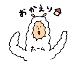 The Alpaca Sticker3 sticker #9476021
