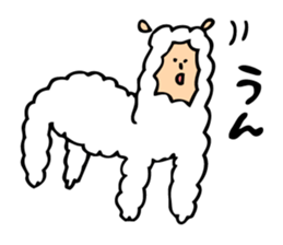 The Alpaca Sticker3 sticker #9476023