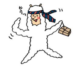 The Alpaca Sticker3 sticker #9476025