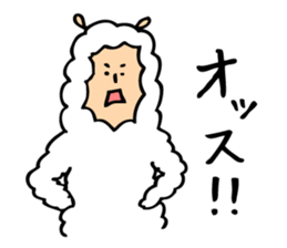 The Alpaca Sticker3 sticker #9476042