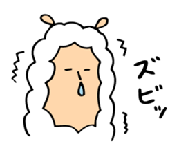 The Alpaca Sticker3 sticker #9476047