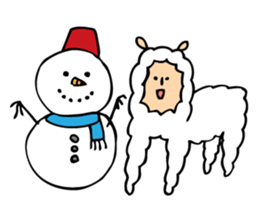 The Alpaca Sticker3 sticker #9476051