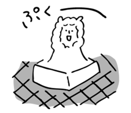 The Alpaca Sticker3 sticker #9476052