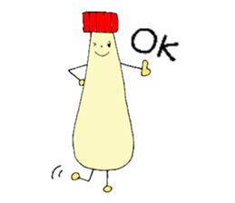 Mayonnaise-kun sticker #9476228