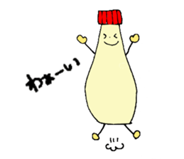 Mayonnaise-kun sticker #9476233