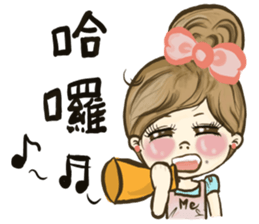 ME girl living nail 3 sticker #9477076