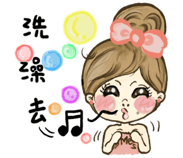 ME girl living nail 3 sticker #9477078