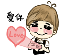 ME girl living nail 3 sticker #9477090