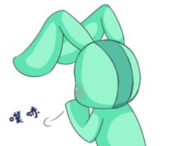 FL Rabbit sticker #9477279