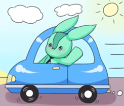 FL Rabbit sticker #9477280