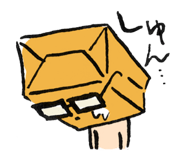Mr.fairy wearing paper bag sticker #9477309
