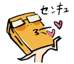 Mr.fairy wearing paper bag sticker #9477310