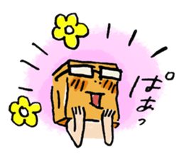 Mr.fairy wearing paper bag sticker #9477313