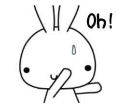 THE RABBIT STICKER 3 sticker #9478555