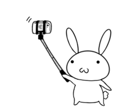 cute Rabbit usakichi life sticker #9478898