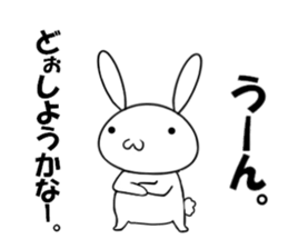 cute Rabbit usakichi life sticker #9478918