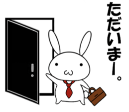 cute Rabbit usakichi life sticker #9478921