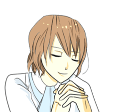 Daily conversation of two princes. sticker #9479181