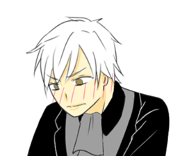 Daily conversation of two princes. sticker #9479186