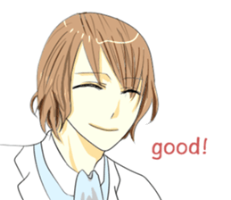 Daily conversation of two princes. sticker #9479195