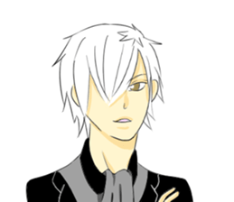 Daily conversation of two princes. sticker #9479196