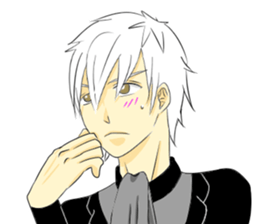 Daily conversation of two princes. sticker #9479198