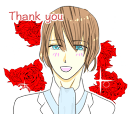 Daily conversation of two princes. sticker #9479201