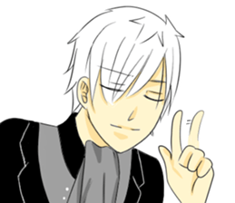 Daily conversation of two princes. sticker #9479202