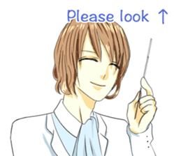 Daily conversation of two princes. sticker #9479203