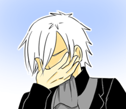 Daily conversation of two princes. sticker #9479204