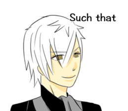 Daily conversation of two princes. sticker #9479208