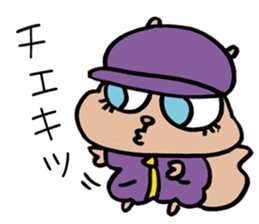 SQUIRREL HIP HOP NEW SCHOOL sticker #9479265