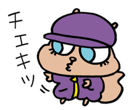 SQUIRREL HIP HOP NEW SCHOOL sticker #9479265