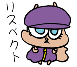 SQUIRREL HIP HOP NEW SCHOOL sticker #9479270