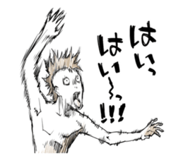 Various Mohican Heads sticker #9480037