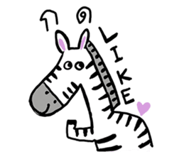 Cheerful Animal sticker #9480094